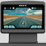 BH Fitness RCM PRO profi edzőtermi futópad multimédiás TFT kijelzővel