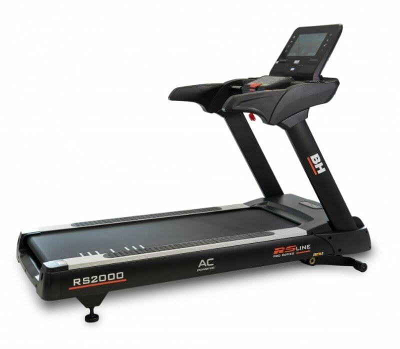 BH Fitness RS2000 profi edzőtermi futópad multimédiás TFT kijelzővel
