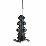 BH Fitness Súlyzótartó állvány 8 pár súlyzóhoz