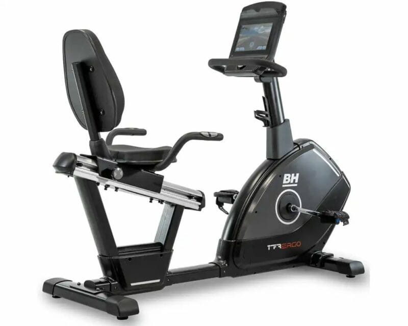 BH Fitness TFR ERGO fél profi háttámlás szobakerékpár TFT kijelzővel