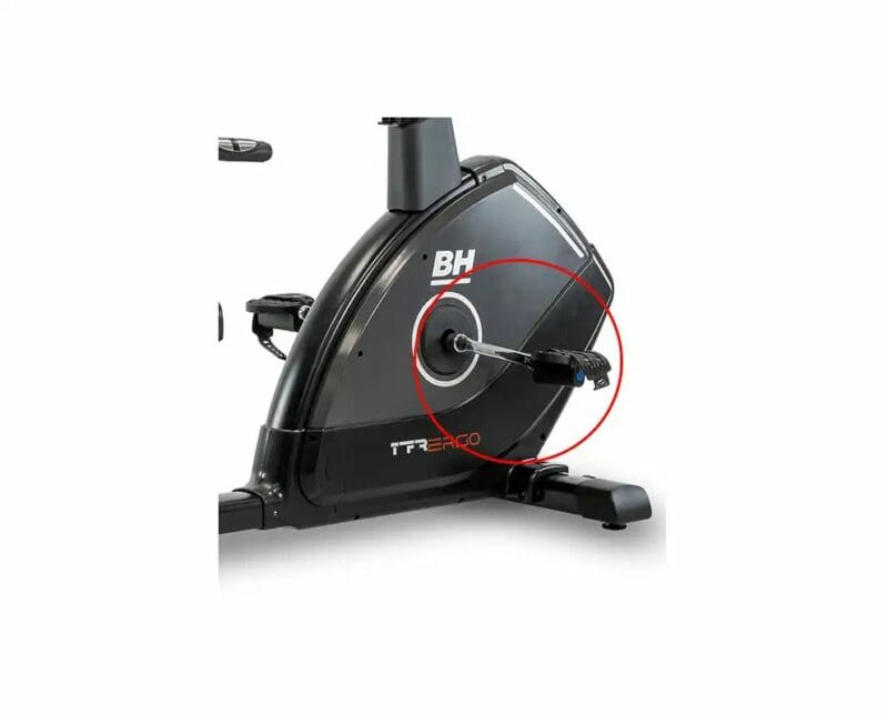 BH Fitness TFR ERGO fél profi háttámlás szobakerékpár TFT kijelzővel
