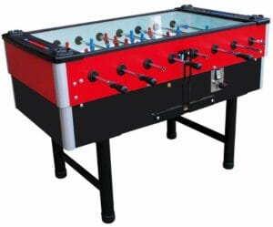 Standard csocsó asztal üvegborítással