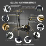 Christopeit sport CT 6 - 2in1 elliptikus szobakerékpár