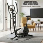 Christopeit sport CT 6 - 2in1 elliptikus szobakerékpár