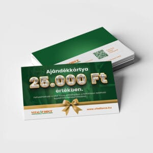 Ajándékkártya 25 000 Ft értékben