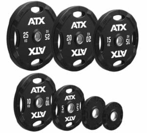 Prémium poliuretán olimpiai súlytárcsa 1,25kg-25kg-ig