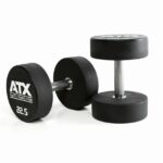 ATX Urethan egykezes kézi súlyzó 2,5kg-60kg-ig