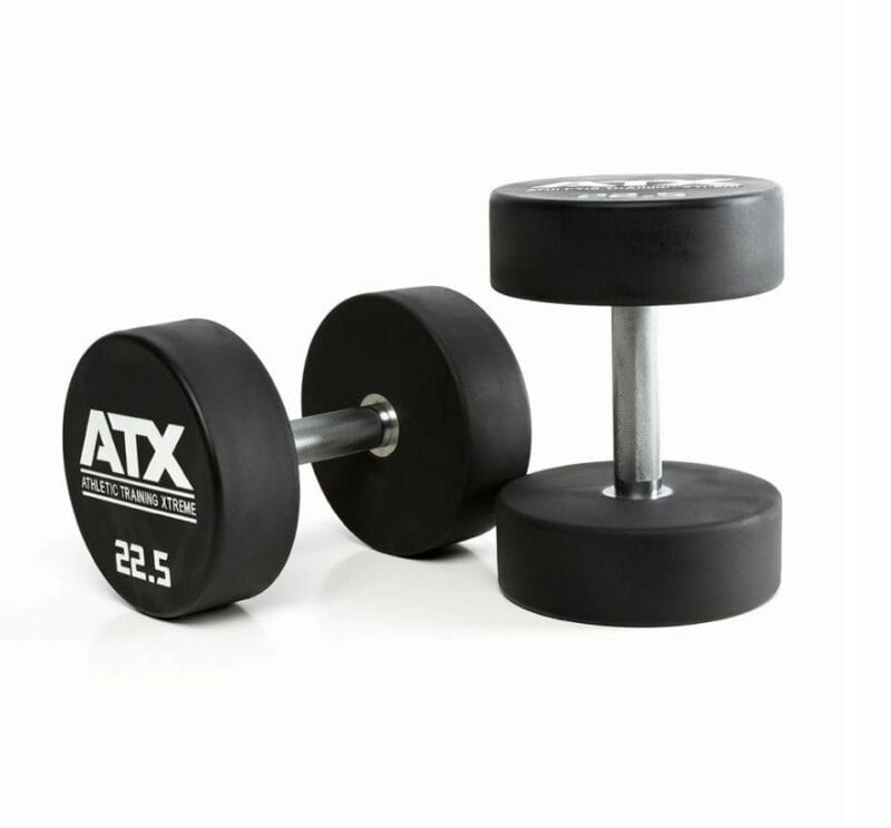 ATX Urethan egykezes kézi súlyzó 2,5kg-60kg-ig