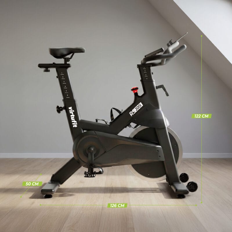 VirtuFit RS200i spin bike szobakerékpár app kompatibilitással