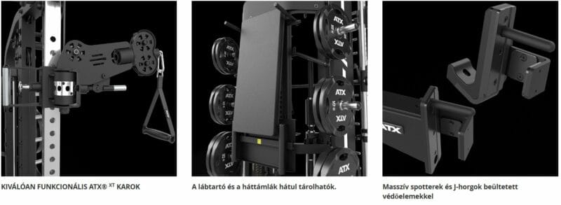 ATX Monster 2.0 kombinált Smith erőkeret