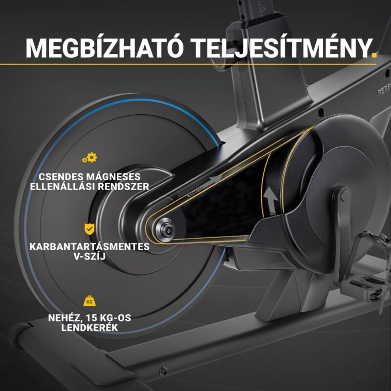 Flow Fitness Perform S2i – félprofesszionális indoor bike szobabicikli