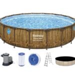 Bestway Power Steel Swim Vista fémvázas medence 549x122cm