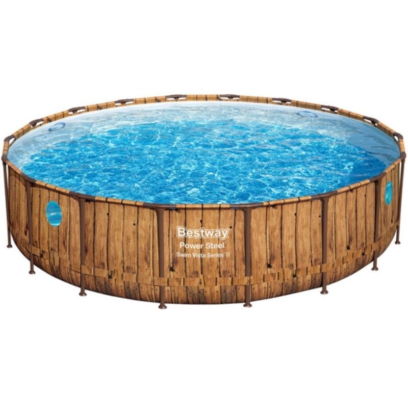 Bestway Power Steel Swim Vista fémvázas medence 549x122cm