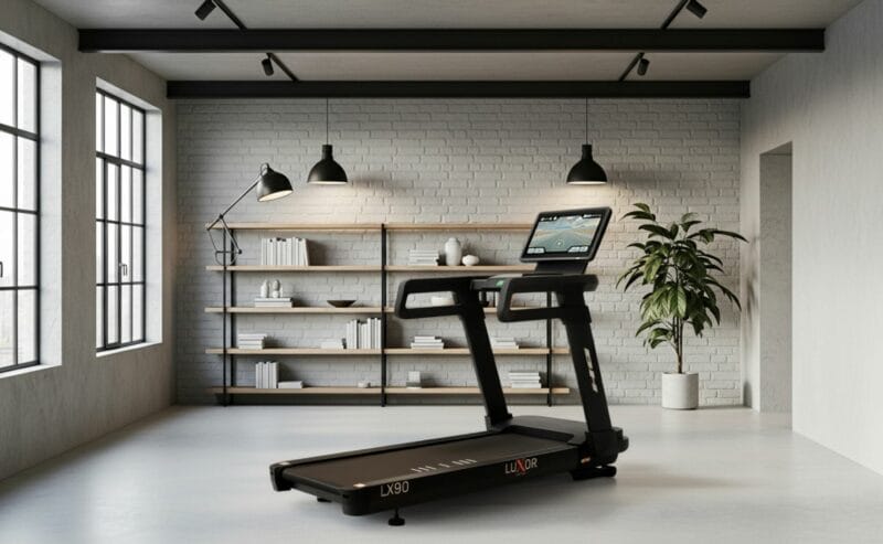 BH Fitness Luxor LX90 luxus futópad TFT multimédia kijelzővel