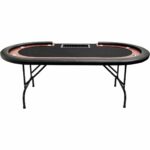 Buffalo Összecsukható ovális póker asztal
