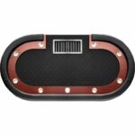 Buffalo Összecsukható ovális póker asztal