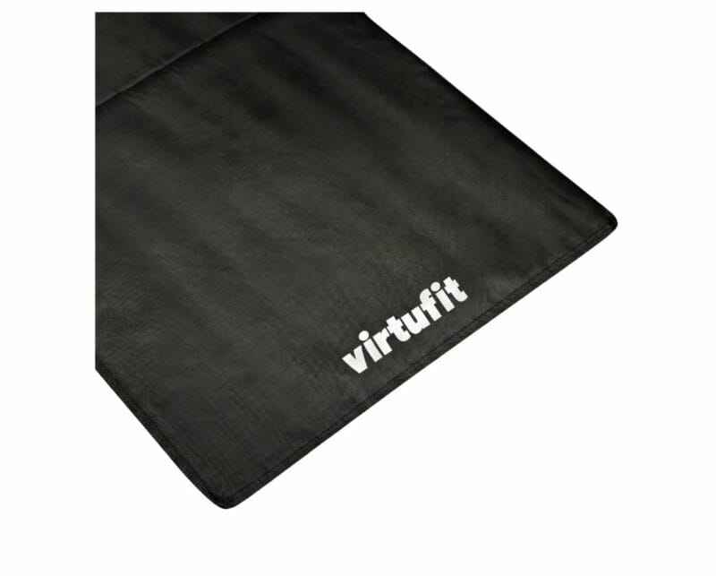 VirtuFit Állítható háttámlás, összecsukható kempingpléd és strandszőnyeg - fekete