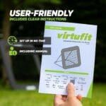 VirtuFit Állítható visszapattanó fal labda játékokhoz 84x84cm