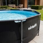 VirtuFit Fémvázas medence vízszűrővel 366x100cm