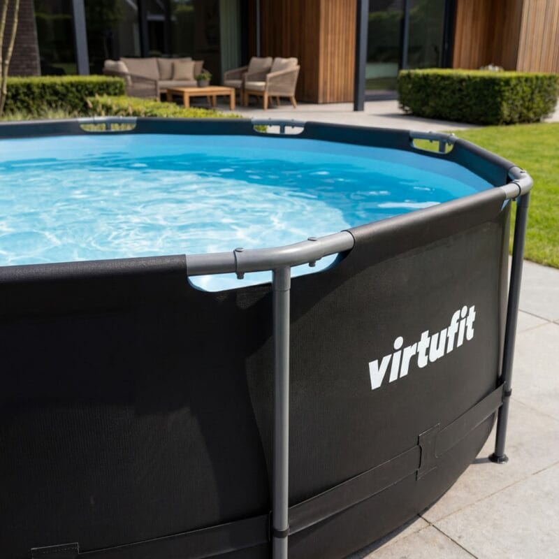 VirtuFit Fémvázas medence vízszűrővel 366x100cm