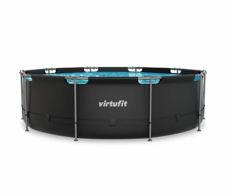 VirtuFit Fémvázas medence vízszűrővel 366x100cm