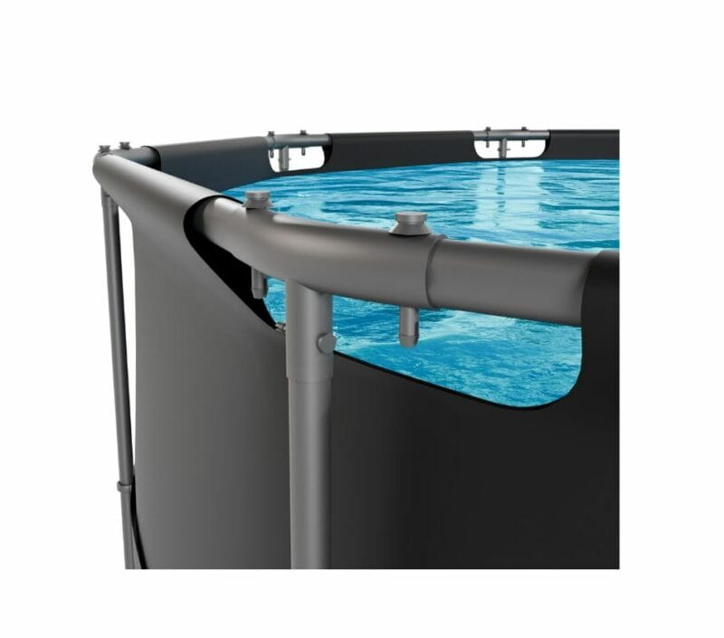 VirtuFit Fémvázas medence vízszűrővel 366x100cm