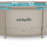 VirtuFit Fémvázas medence vízszűrővel 366x100cm - bézs