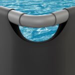 VirtuFit Fémvázas medence vízszűrővel 400×200×122cm