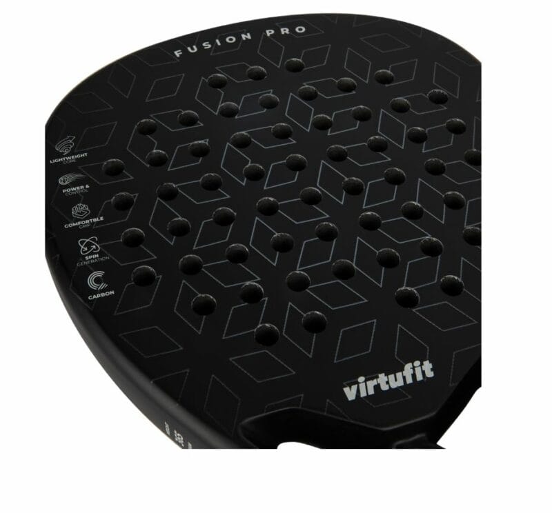 VirtuFit Fushion Pro Padel ütő - fényes fekete