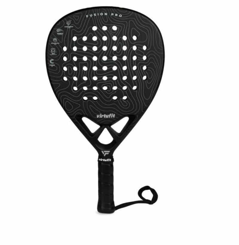 VirtuFit Fushion Pro Padel ütő - matt fekete