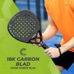 VirtuFit Fushion Pro Padel ütő - matt fekete
