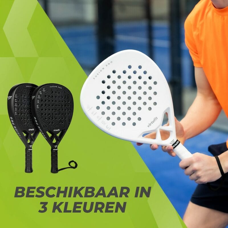 VirtuFit Fushion Pro Padel ütő - matt fekete
