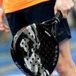 VirtuFit Hybrid Padel ütő - szürkés fekete