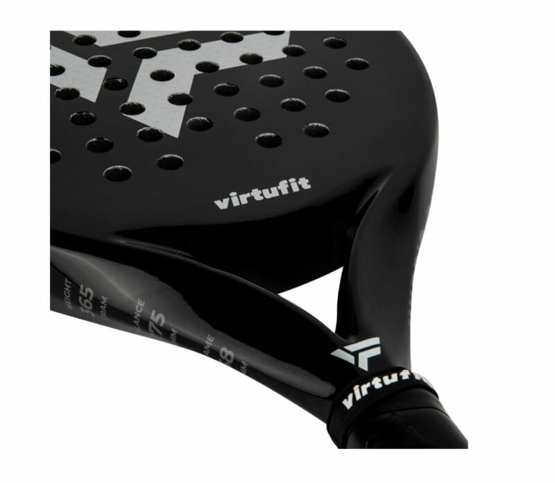 VirtuFit Hybrid Padel ütő - ezüstös fekete