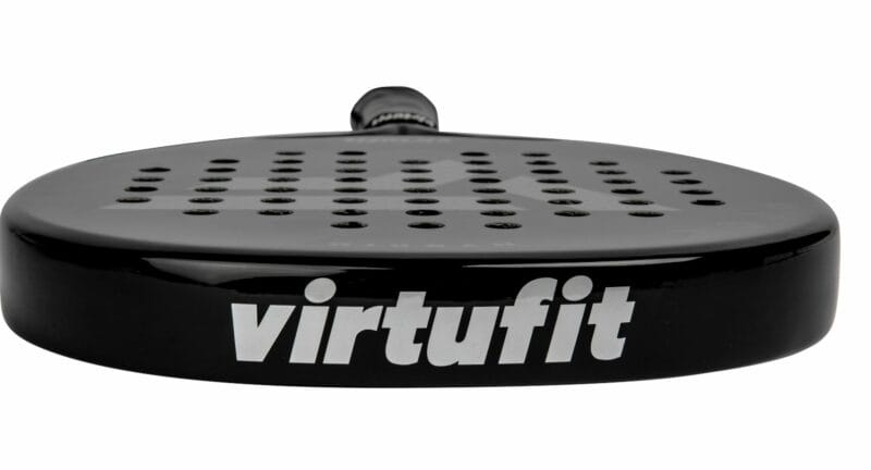 VirtuFit Hybrid Padel ütő - ezüstös fekete