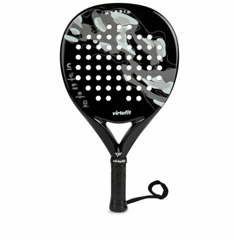 VirtuFit Hybrid Padel ütő - szürkés fekete