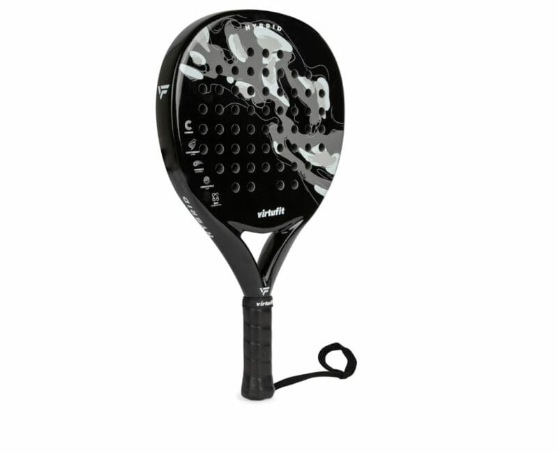 VirtuFit Hybrid Padel ütő - szürkés fekete