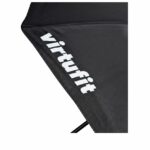 VirtuFit Nagyméretű strand napernyő szélvédővel - 180cm - fekete