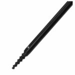 VirtuFit Nagyméretű strand napernyő szélvédővel - 180cm - fekete