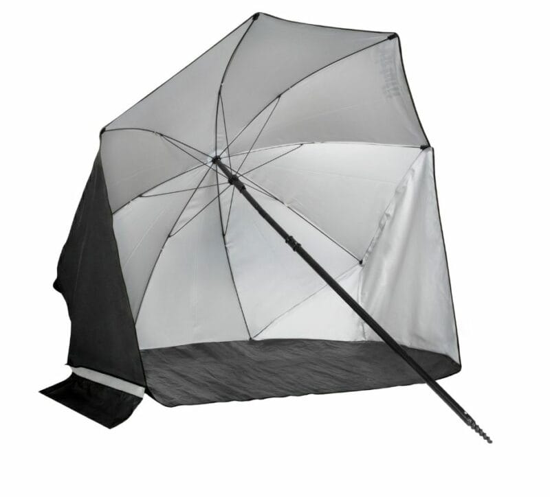 virtufit-nagymeretu-strand-napernyo-szelvedovel-180cm-fekete VirtuFit Nagyméretű strand napernyő szélvédővel - 180cm - fekete