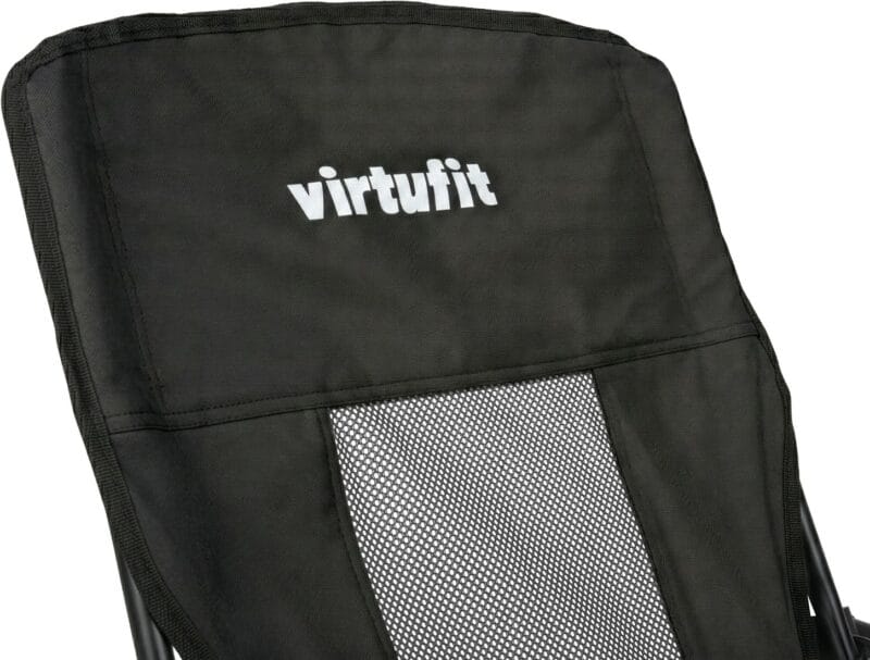 VirtuFit Összecsukható strandfotel - fekete