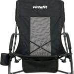 VirtuFit Összecsukható strandfotel - fekete