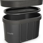 VirtuFit Oval Ice Bath 500 literes ovális jégkád antracit