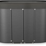 VirtuFit Oval Ice Bath 500 literes ovális jégkád antracit