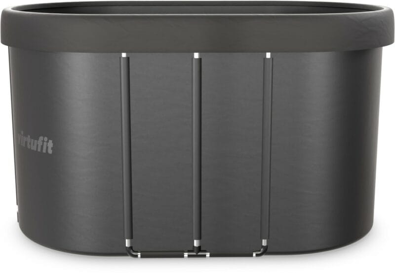 VirtuFit Oval Ice Bath 500 literes ovális jégkád antracit