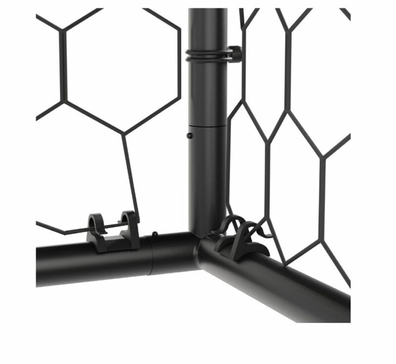 VirtuFit Prémium nagy teherbírású focikapu - 240x160x85cm