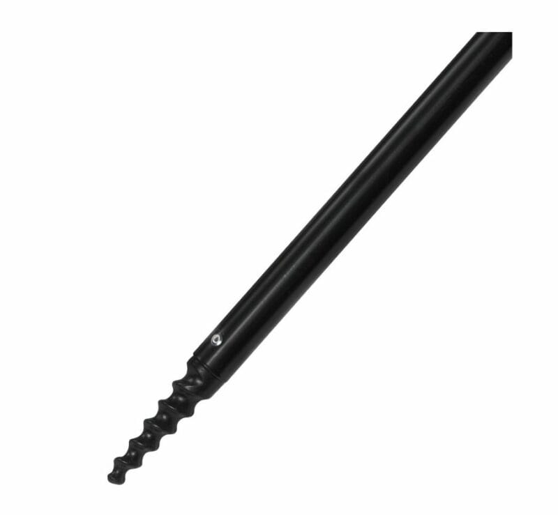 VirtuFit Prémium nagyméretű strand napernyő szélvédővel - 200cm - fekete
