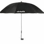 VirtuFit Univerzális napernyő kemping fotelhez - fekete