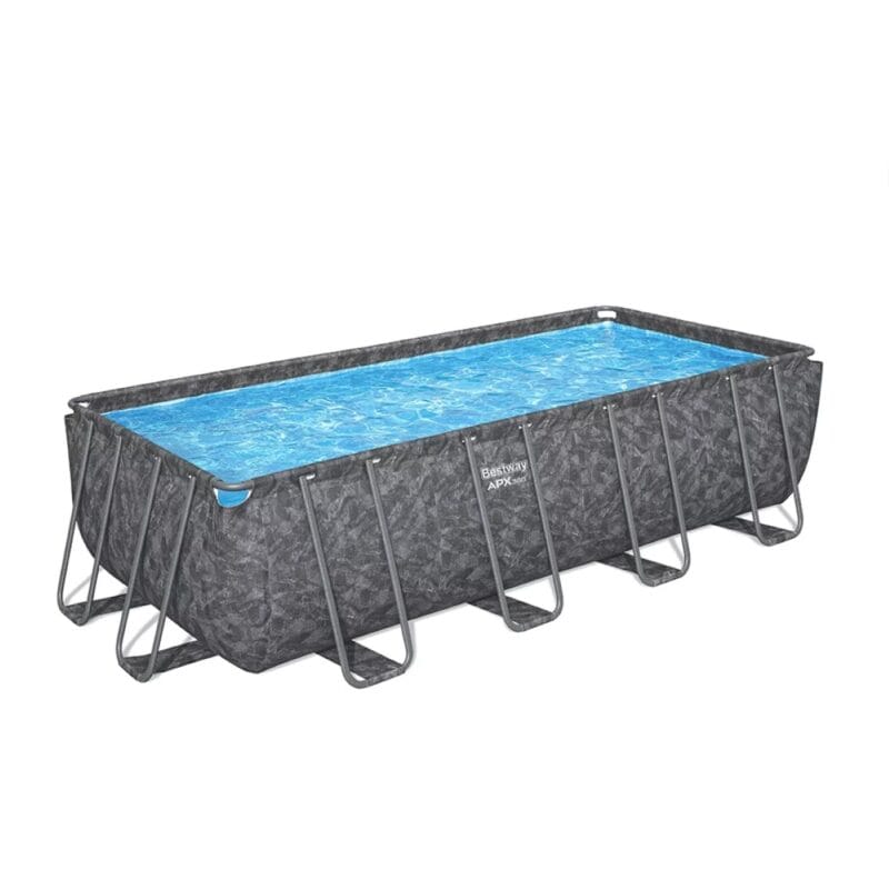 Bestway APX 365 négyévszakos szögletes fémvázas medence kiegészítőkkel 549x274x132cm