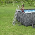 Bestway APX 365 négyévszakos szögletes fémvázas medence kiegészítőkkel 549x274x132cm